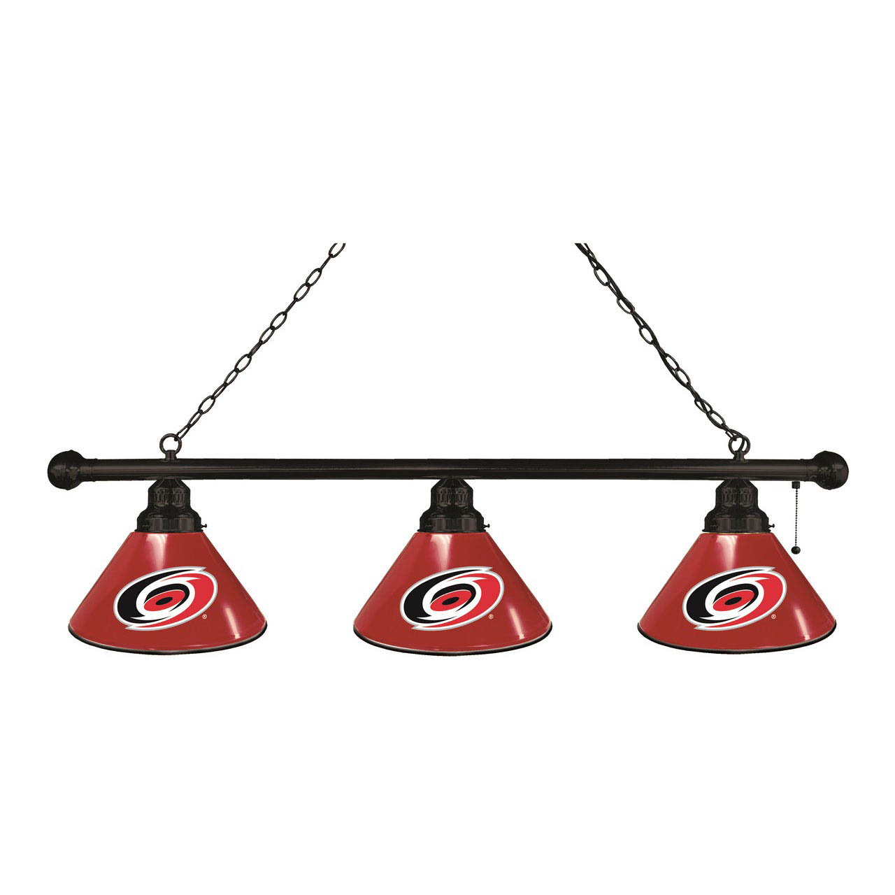 Carolina Hurricanes 3 Shade Billiard Light