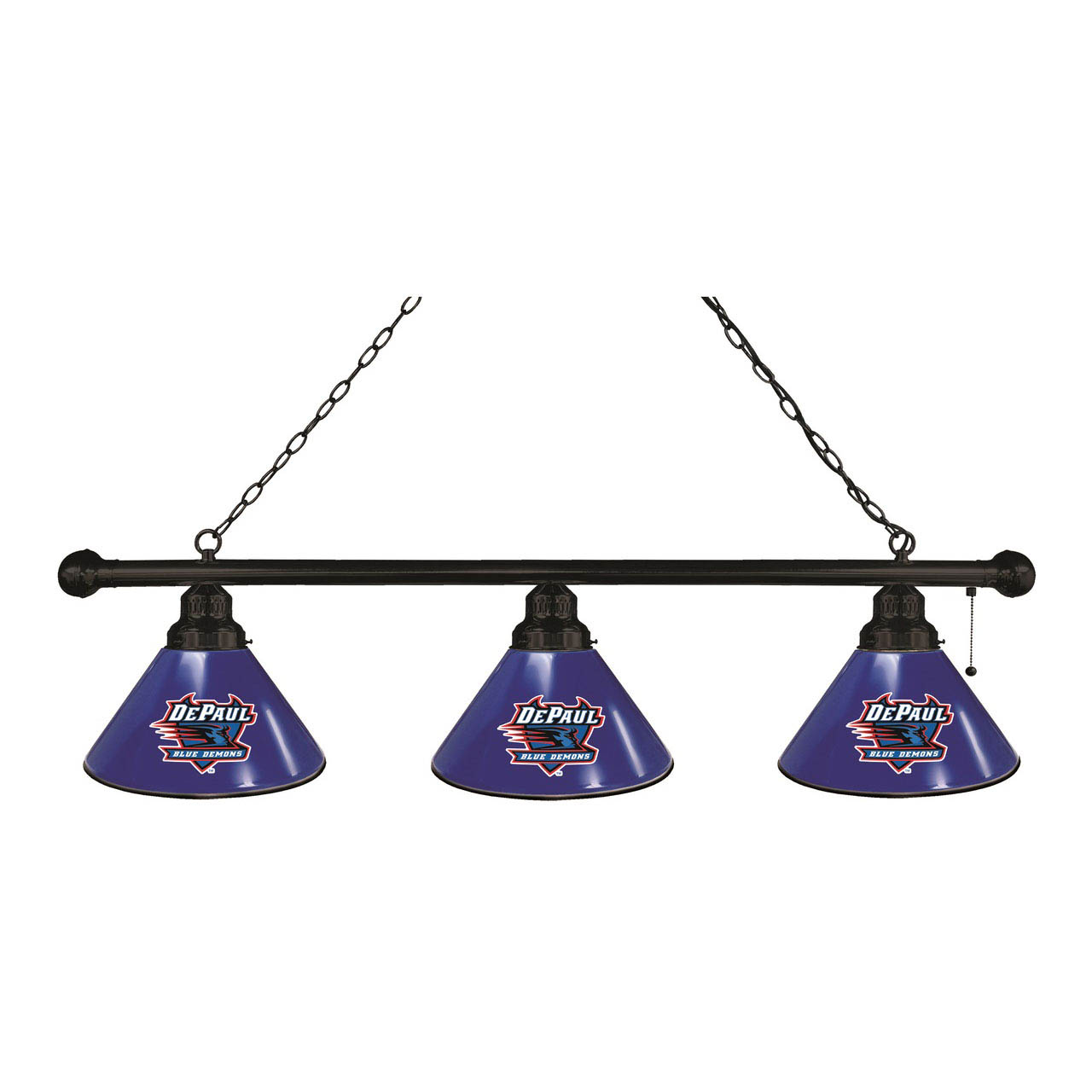 DePaul 3 Shade Billiard Light