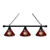 Indian Motorcycle 3 Shade Billiard Light