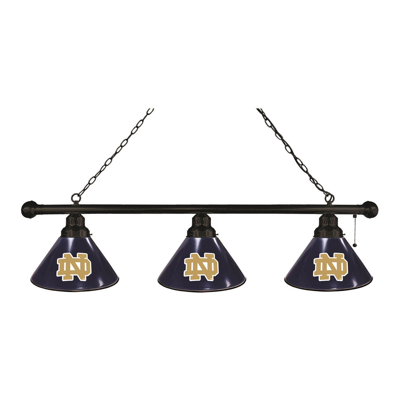 Notre Dame 3 Shade Billiard Light