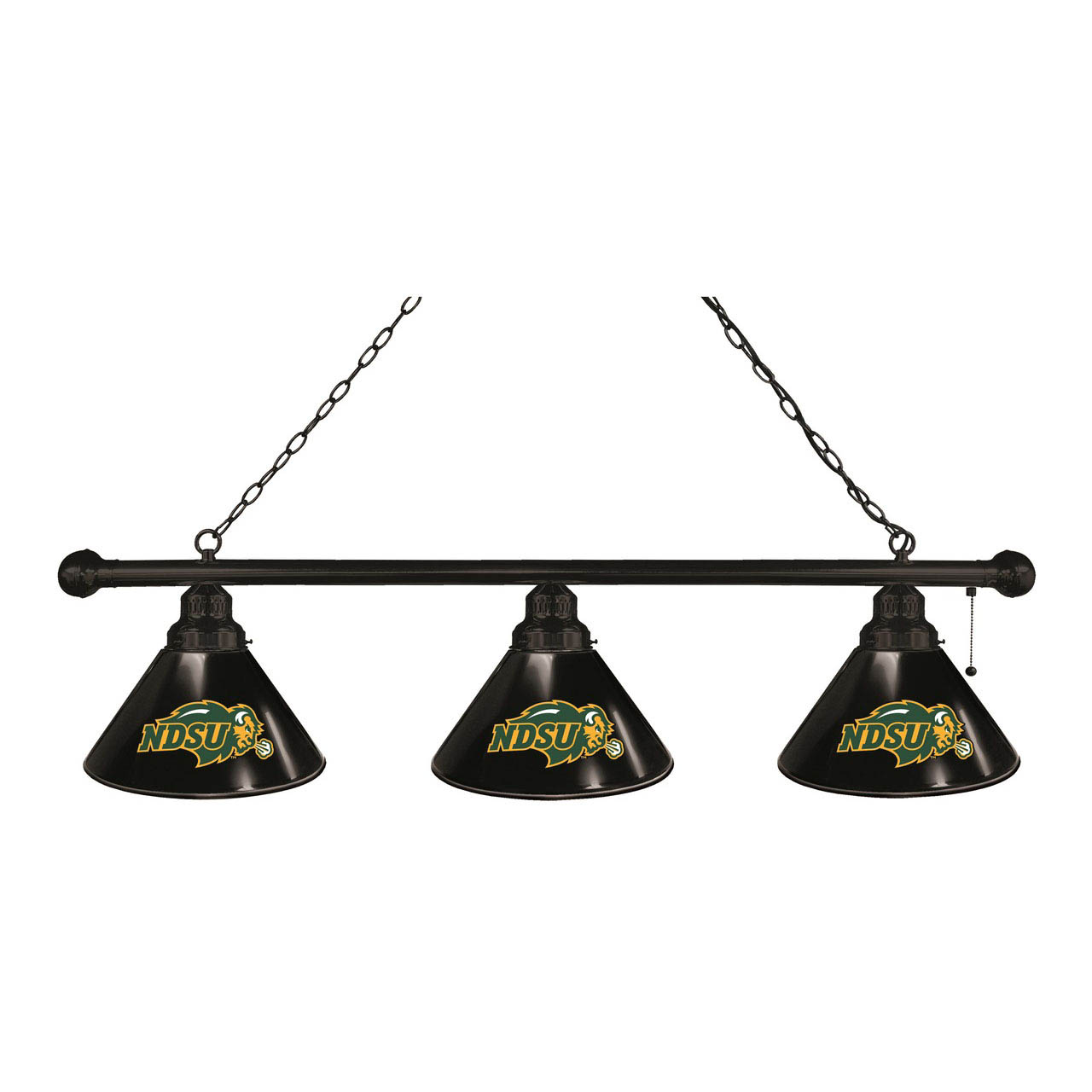 North Dakota State 3 Shade Billiard Light