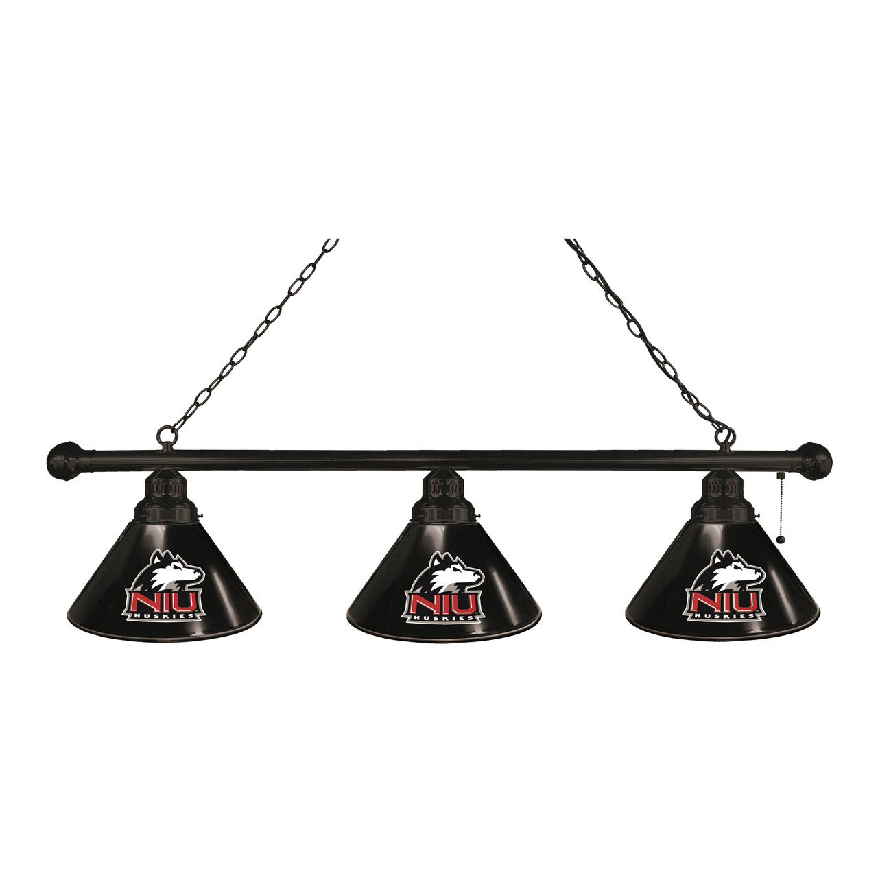 Northern Illinois 3 Shade Billiard Light