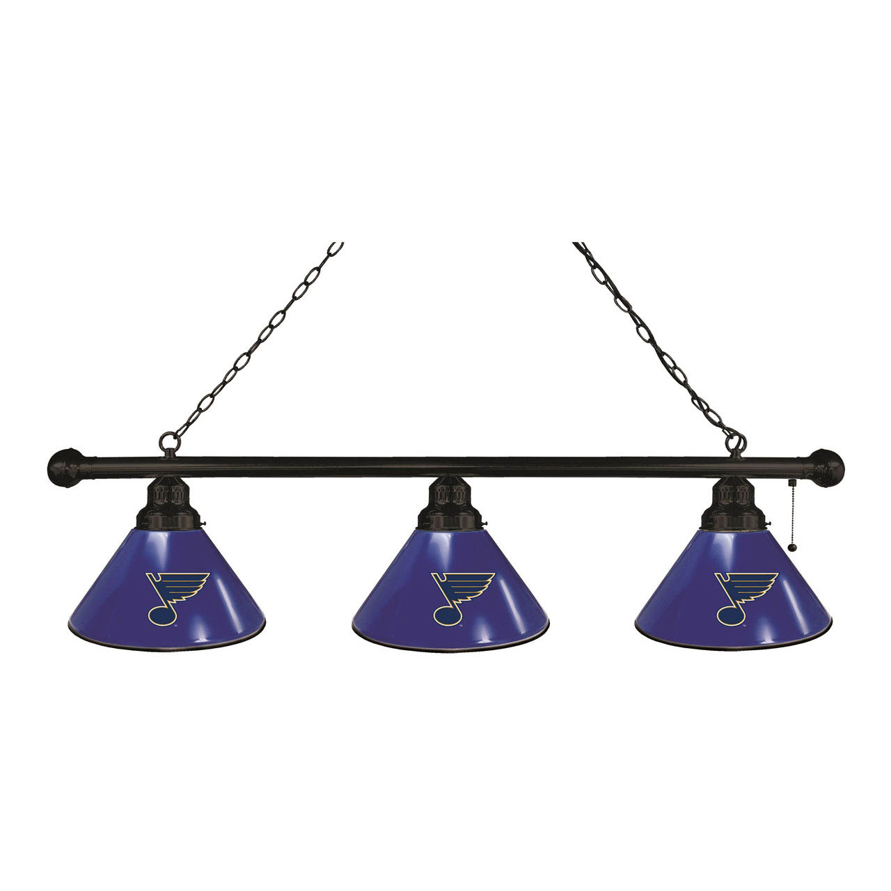 St Louis Blues 3 Shade Billiard Light