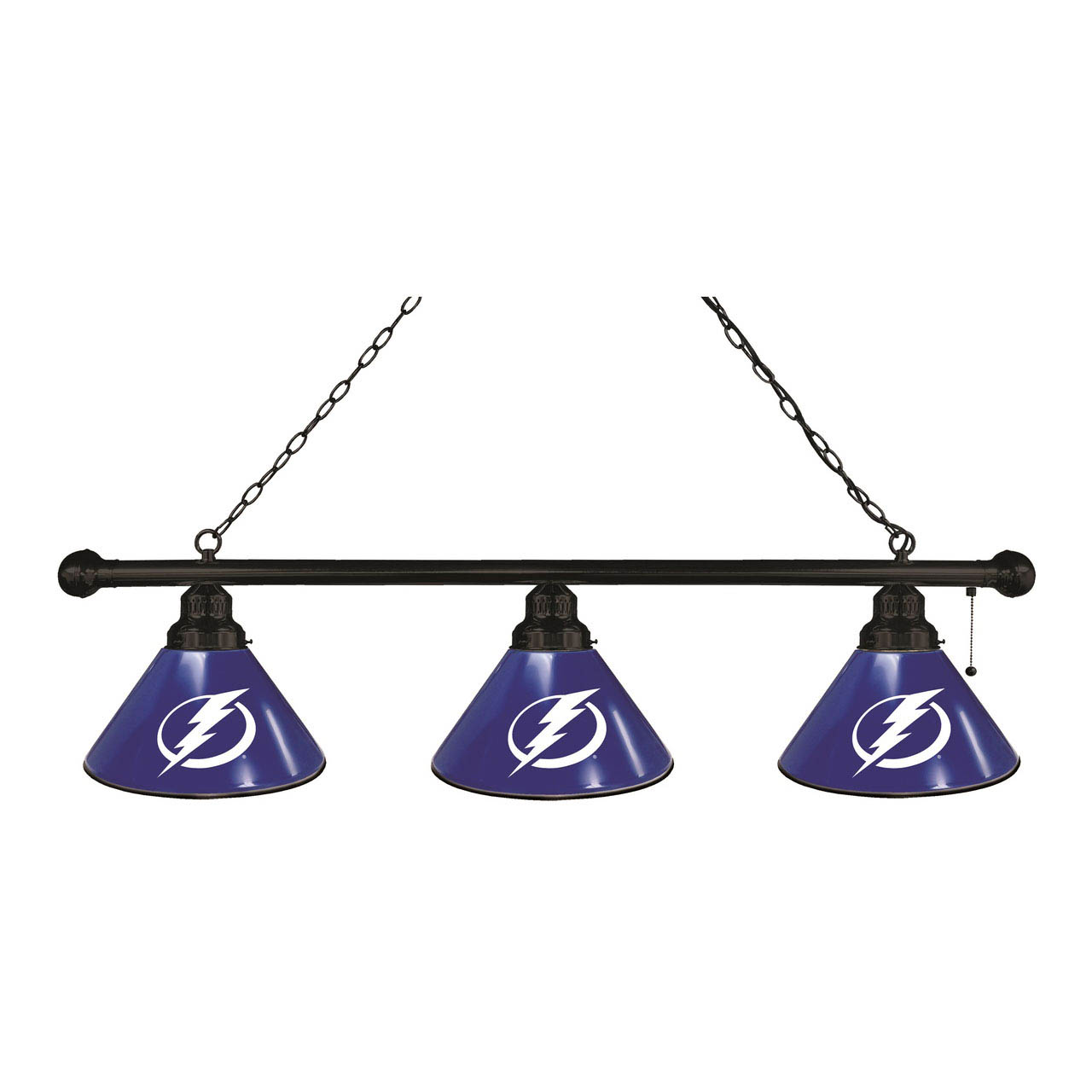 Tampa Bay Lightning 3 Shade Billiard Light