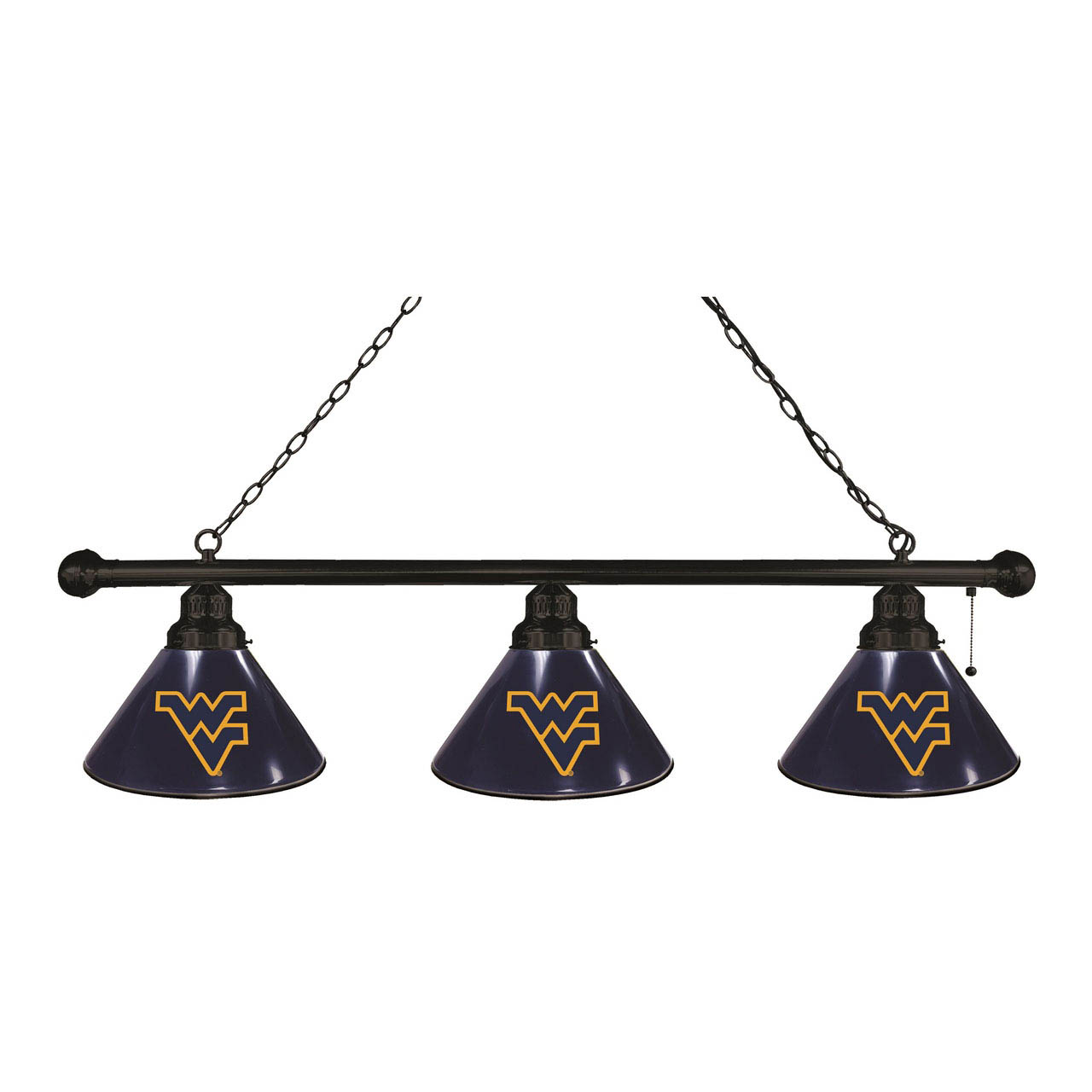 West Virginia 3 Shade Billiard Light