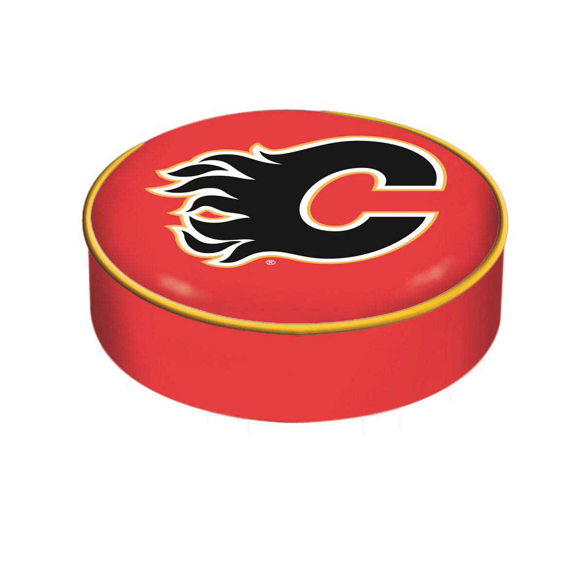 Calgary Flames Bar Stool Seat Cover