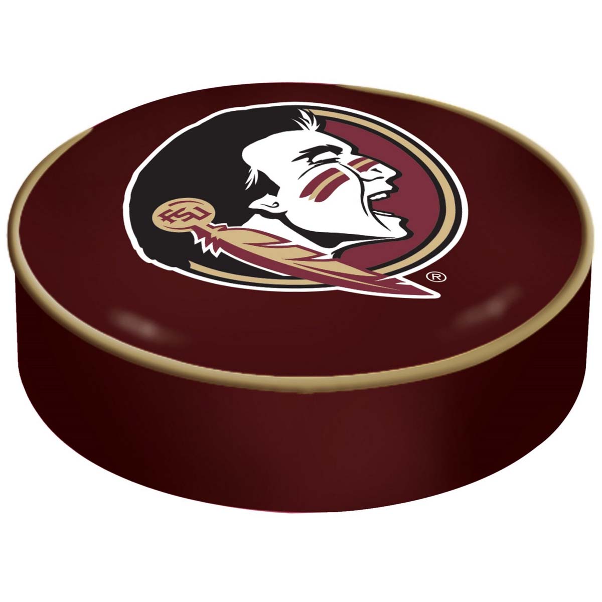 Florida State (Head) Bar Stool Seat Cover