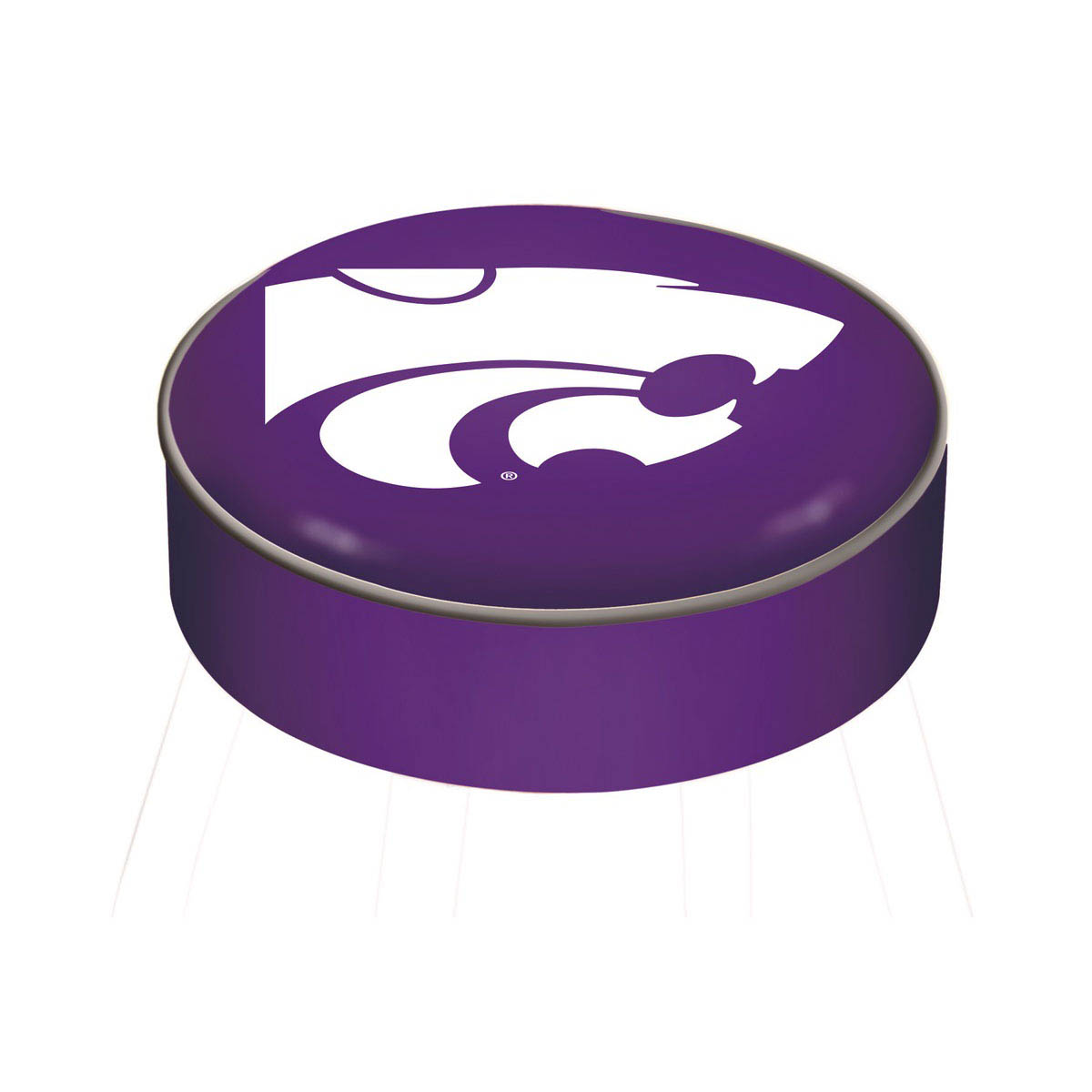 Kansas State Bar Stool Seat Cover