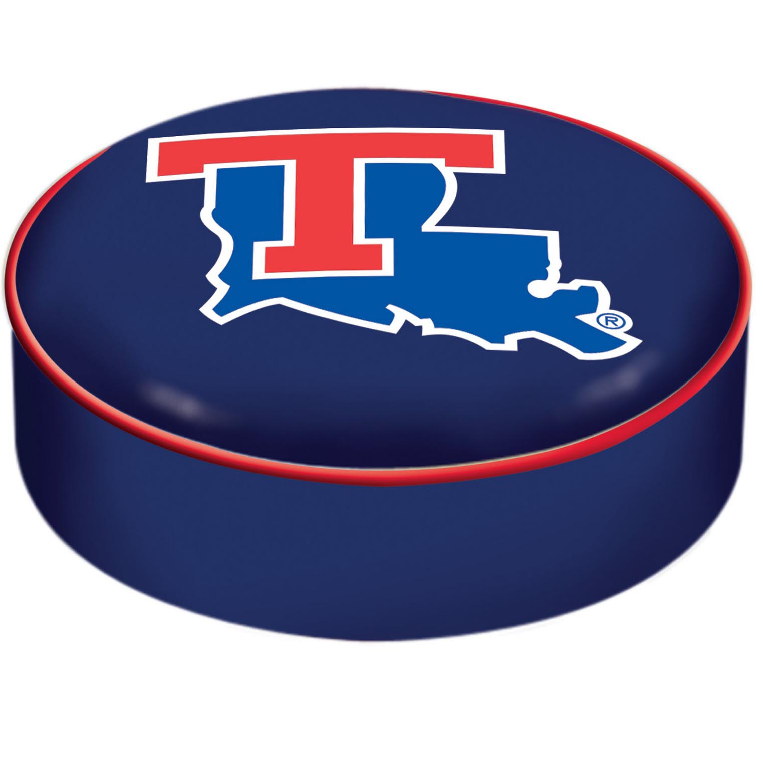 Louisiana Tech Bar Stool Seat Cover
