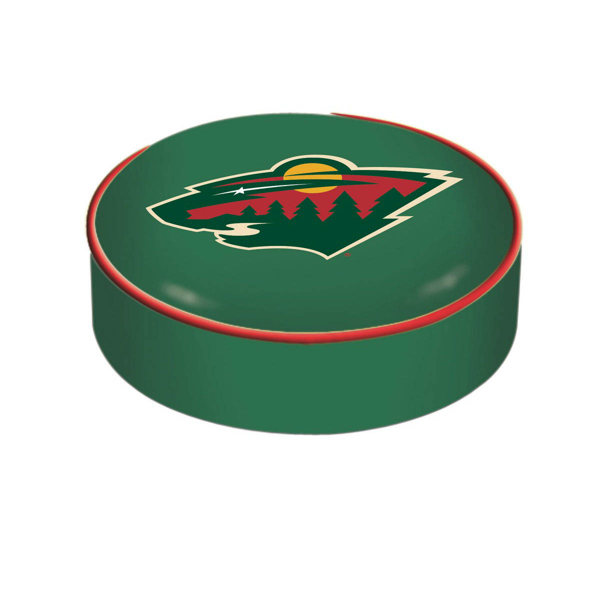 Minnesota Wild Bar Stool Seat Cover