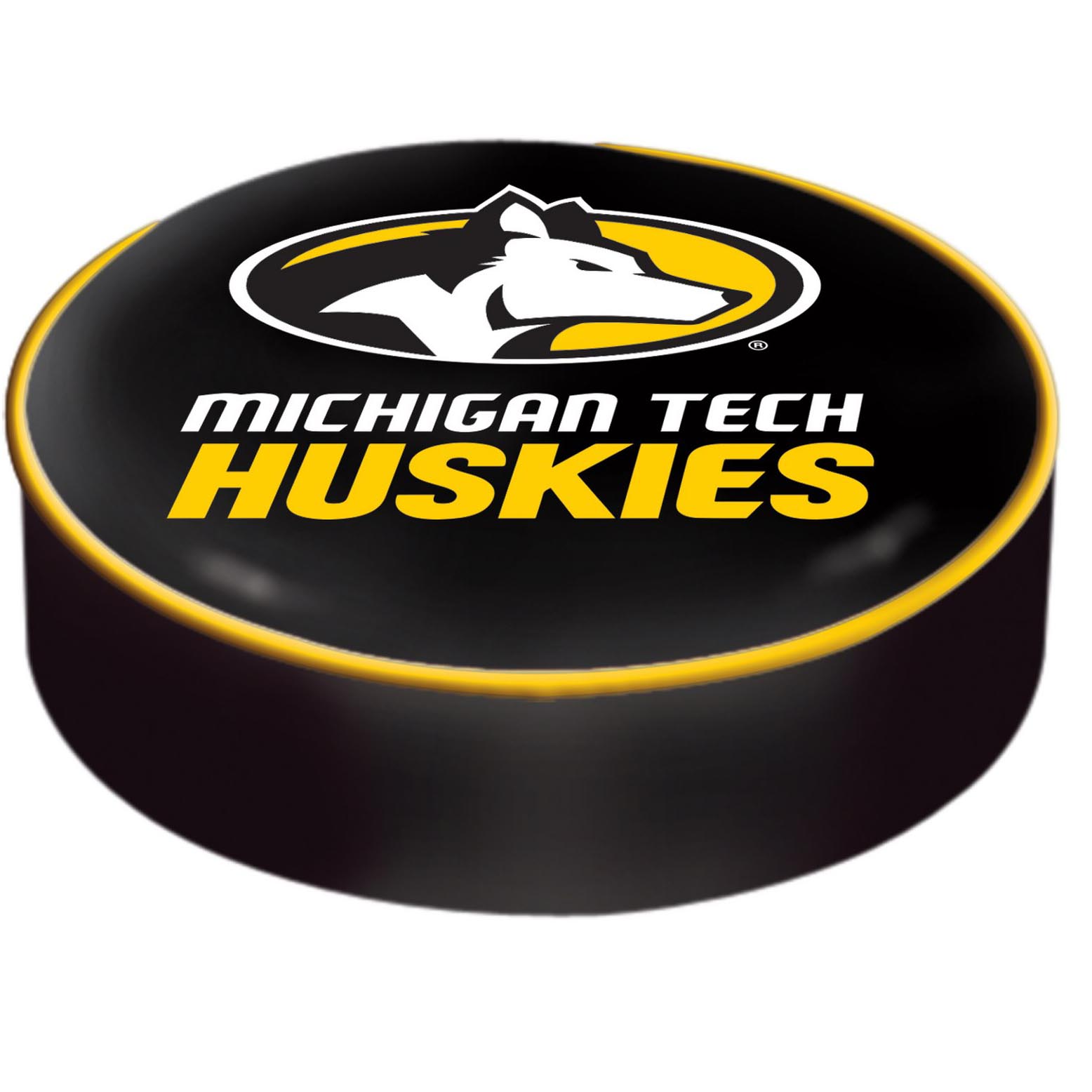 Michigan Tech Bar Stool Seat Cover