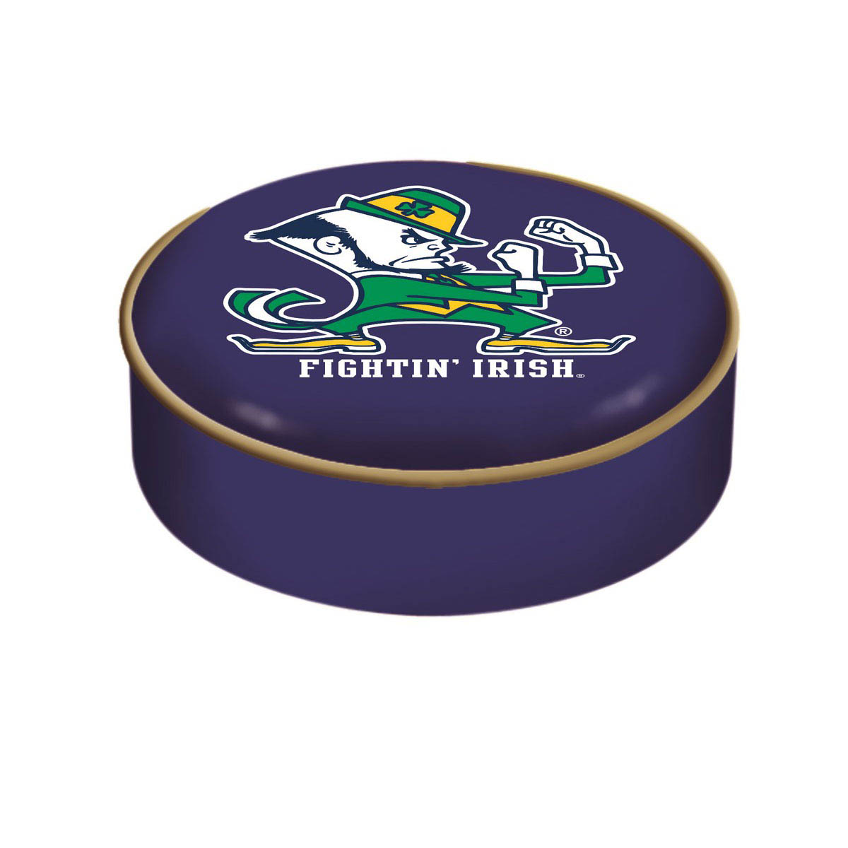 Notre Dame (Leprechaun) Bar Stool Seat Cover