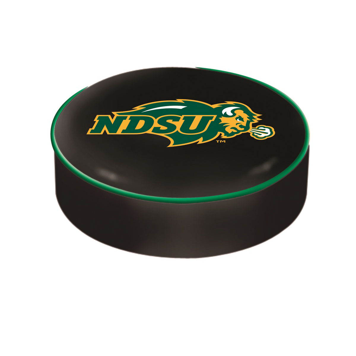 North Dakota State (Black) Bar Stool Seat Cover
