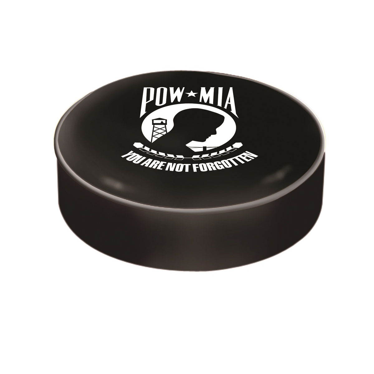 POW/MIA Bar Stool Seat Cover