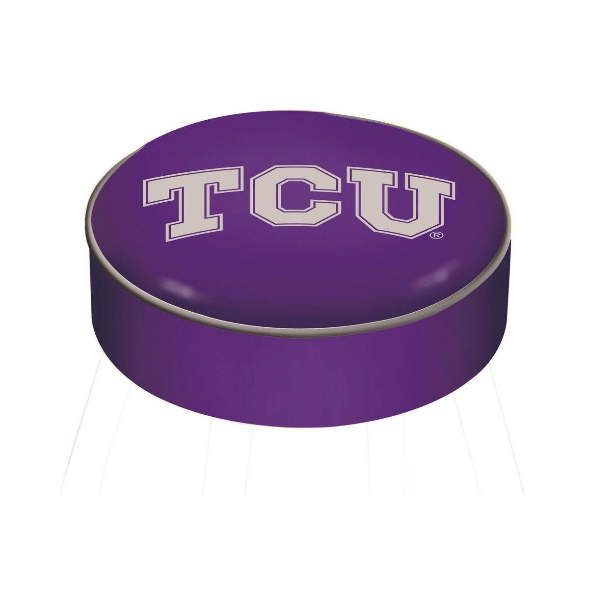 TCU Bar Stool Seat Cover