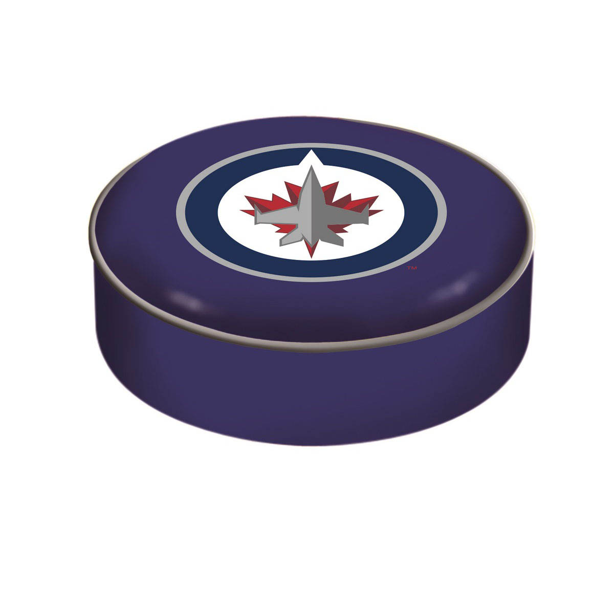 Winnipeg Jets Bar Stool Seat Cover