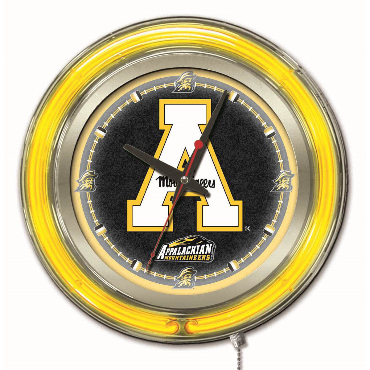 15 inch Appalachian State Neon Clock