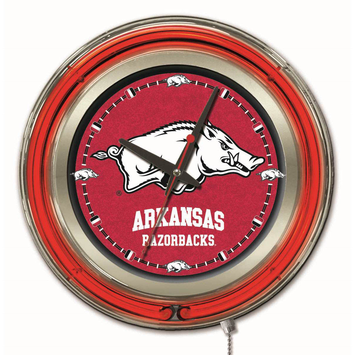15 inch Arkansas Neon Clock