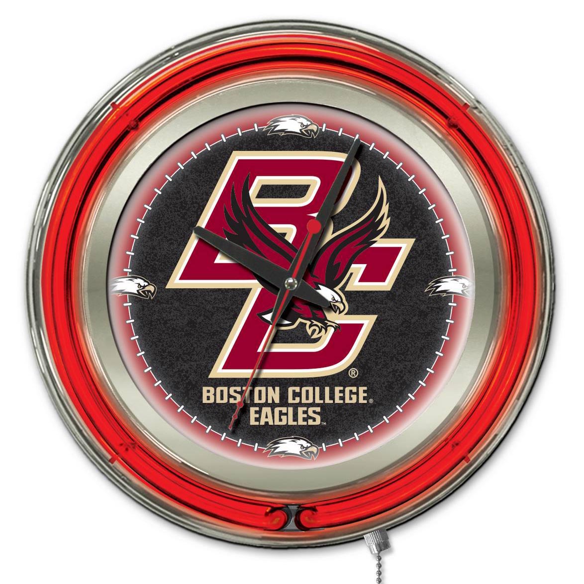 15 inch Boston College Neon Clock