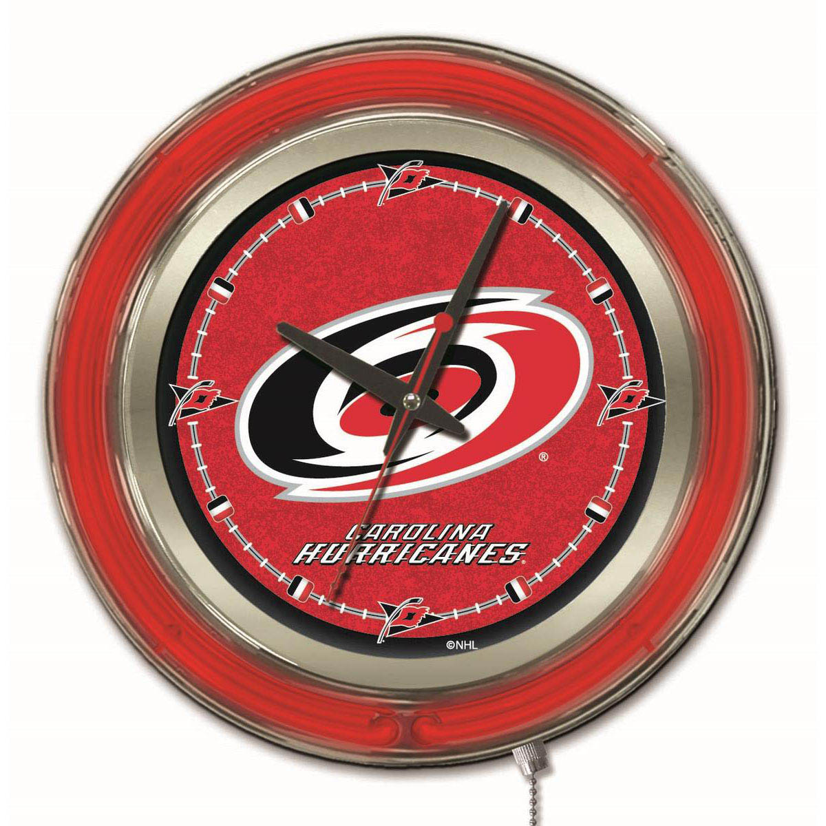 15 inch Carolina Hurricanes Neon Clock