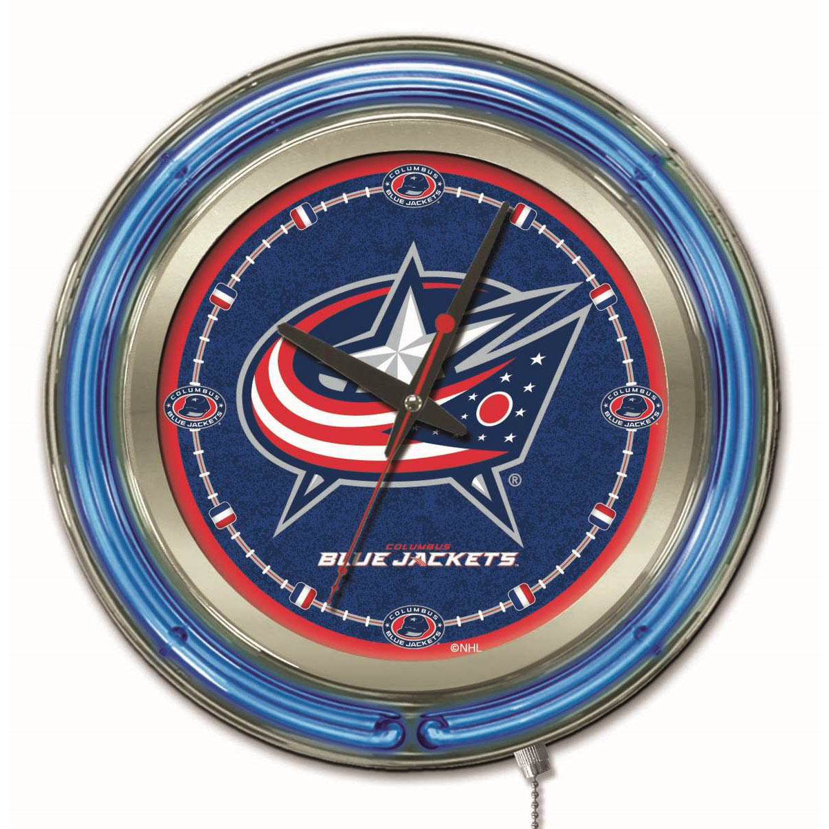 15 inch Columbus Blue Jackets Neon Clock