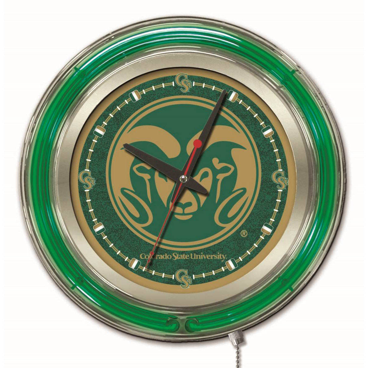 15 inch Colorado State Neon Clock