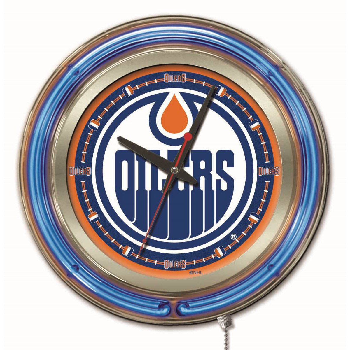 inch Edmonton Oilers Neon Clock