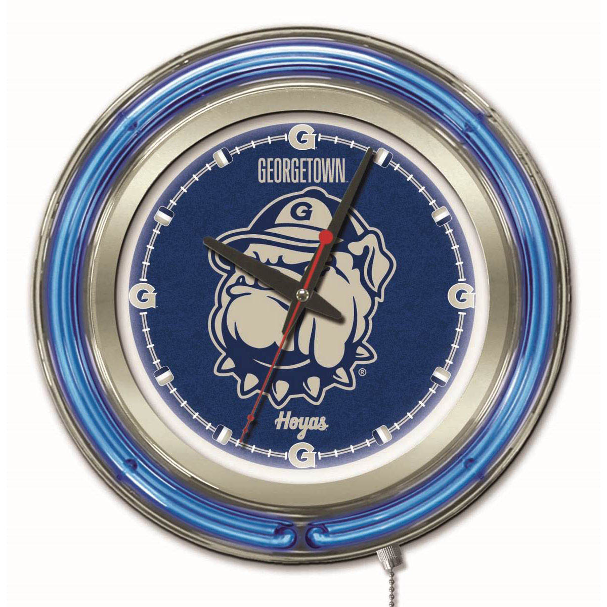inch Georgetown Neon Clock