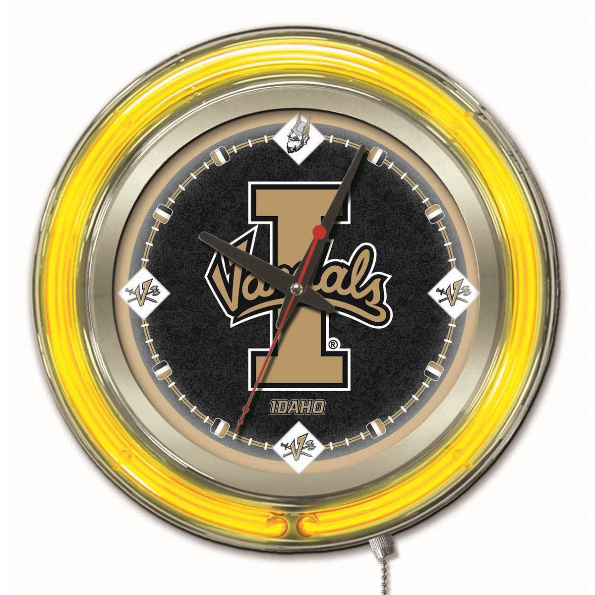 inch Idaho Neon Clock