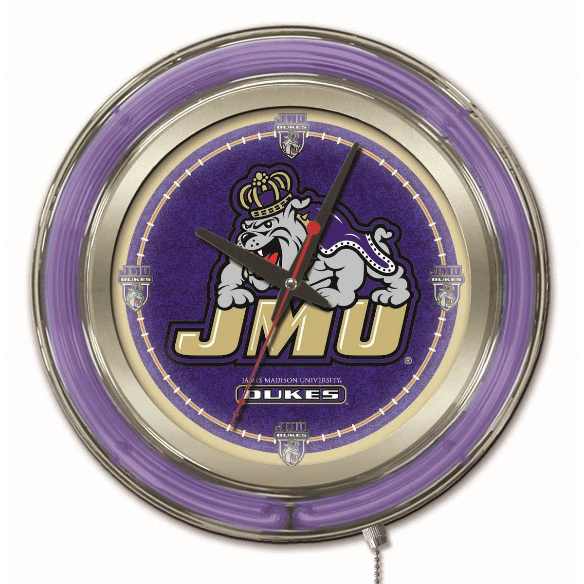 inch James Madison Neon Clock