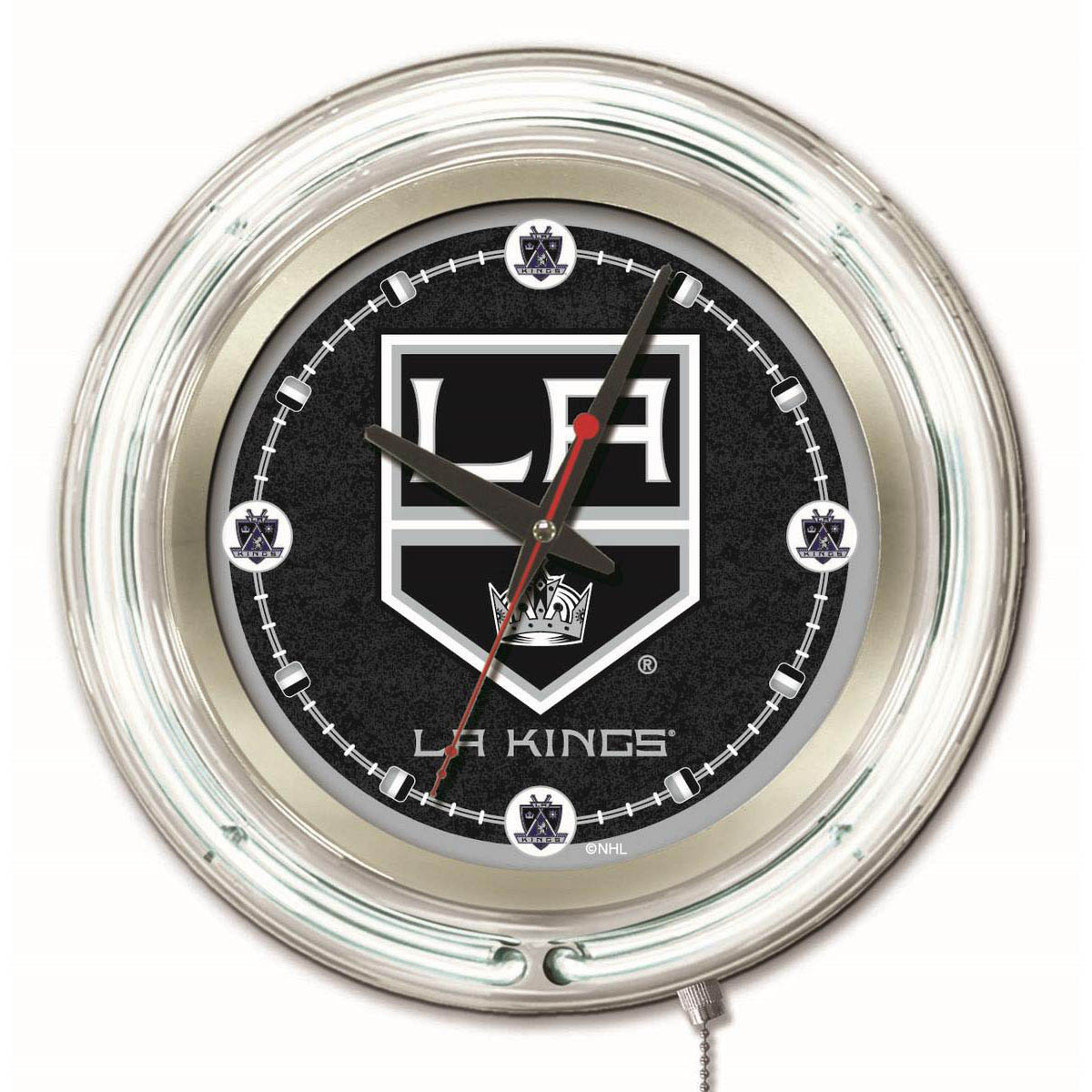 inch Los Angeles Kings Neon Clock