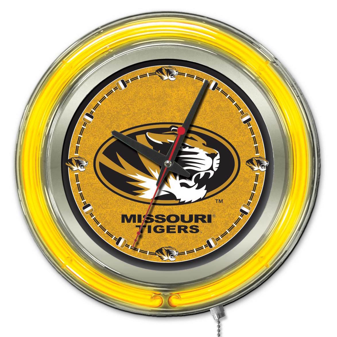 inch Missouri Neon Clock
