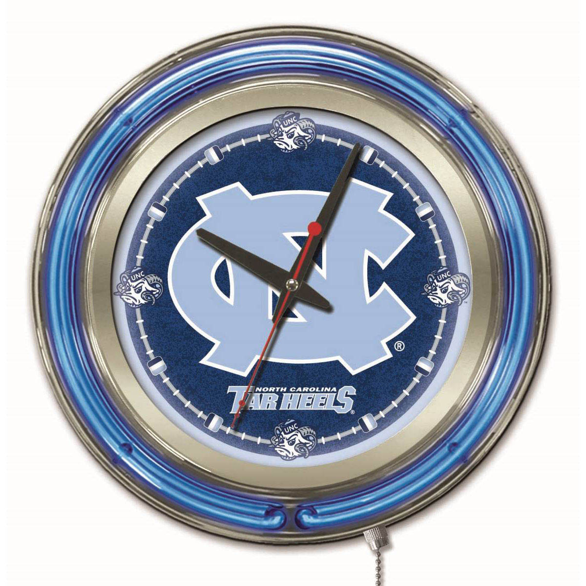 inch North Carolina Neon Clock
