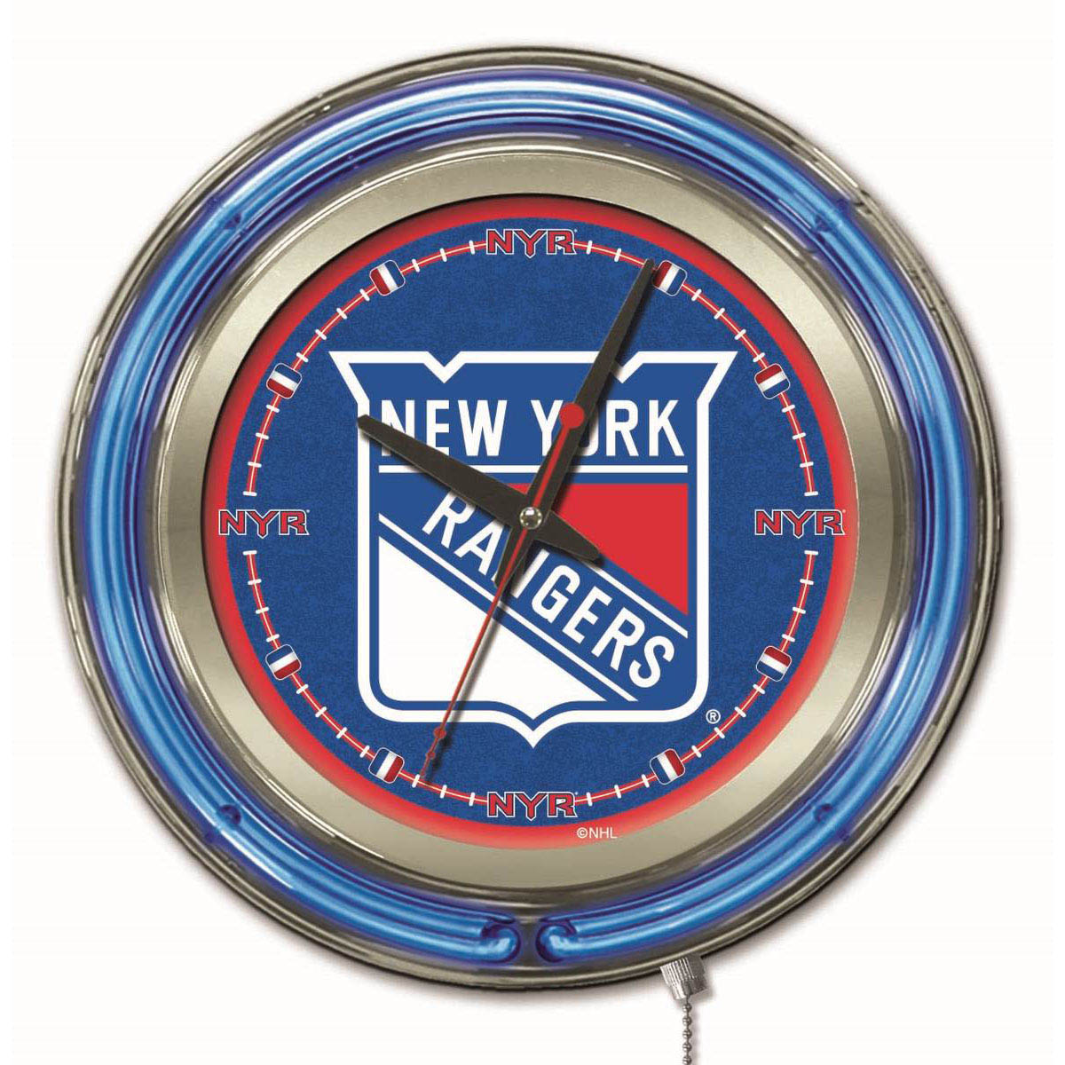 inch New York Rangers Neon Clock