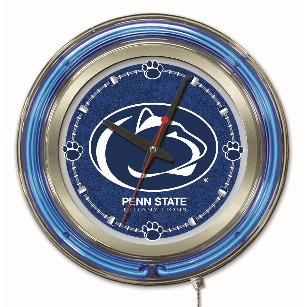 inch Penn State Neon Clock