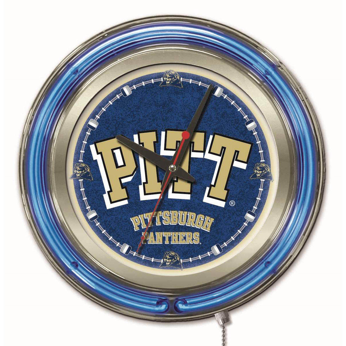 inch Pitt Neon Clock