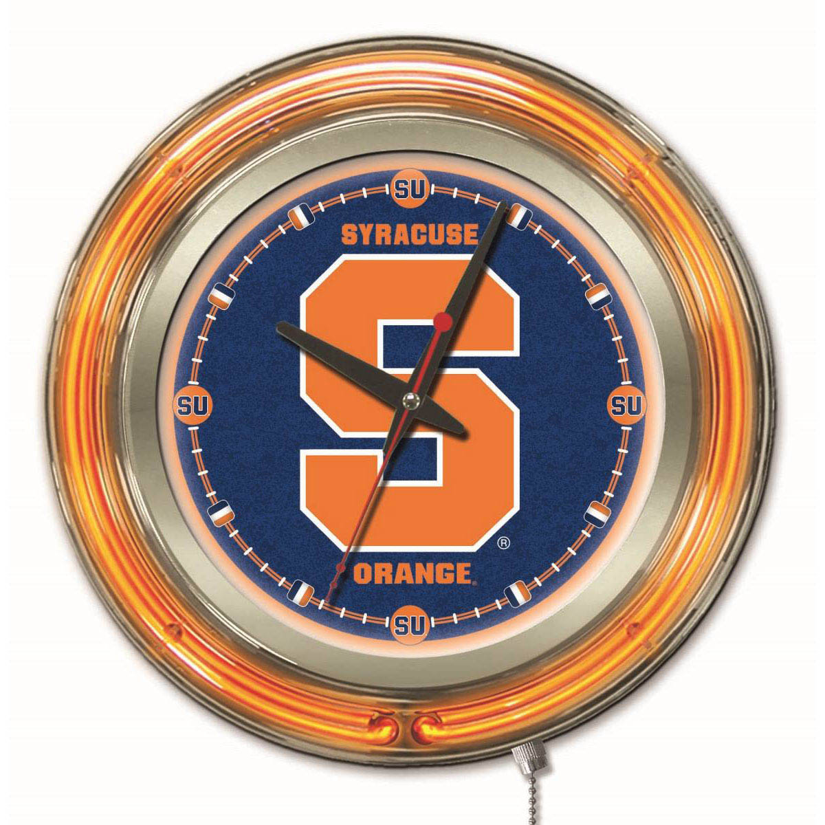 inch Syracuse Neon Clock