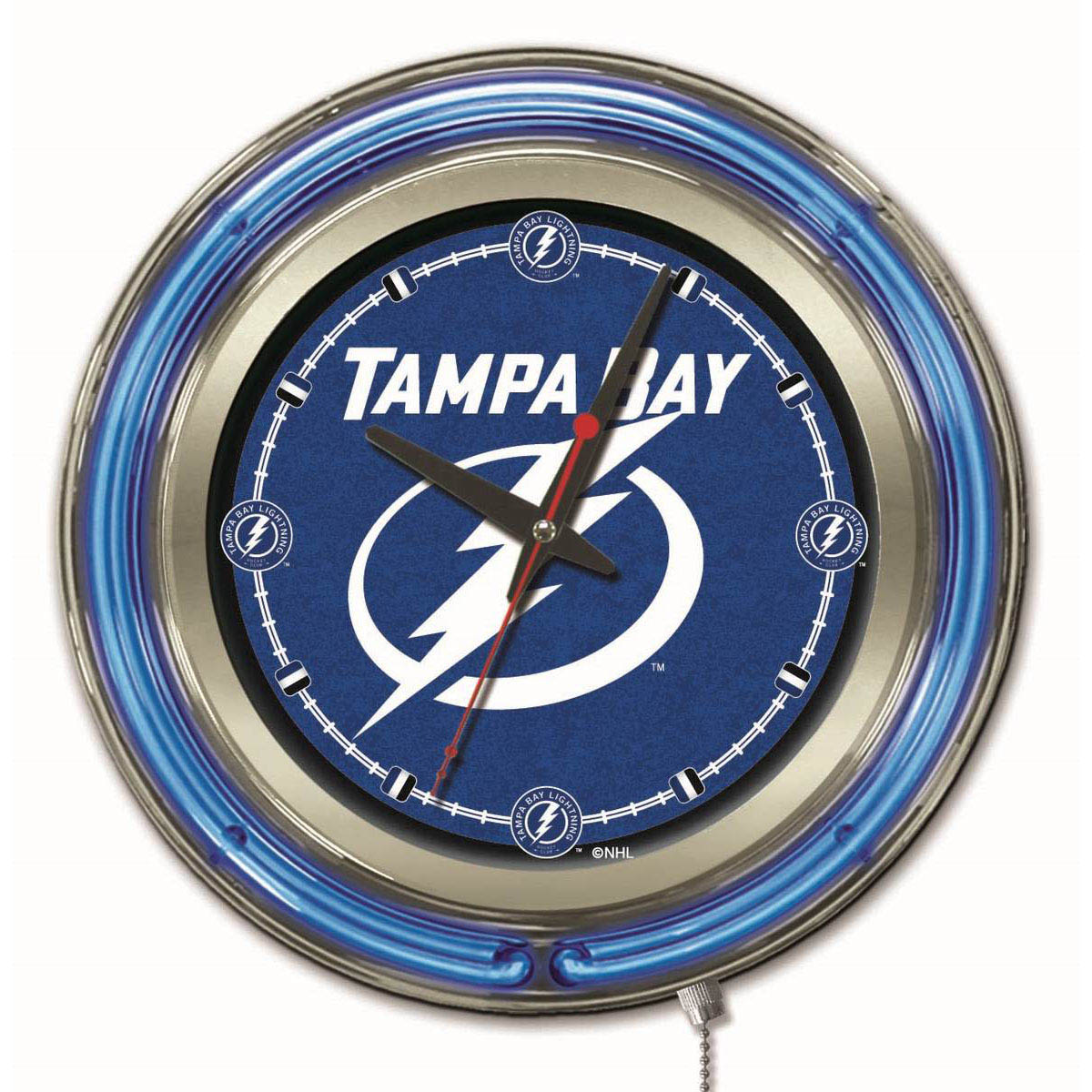 inch Tampa Bay Lightning Neon Clock