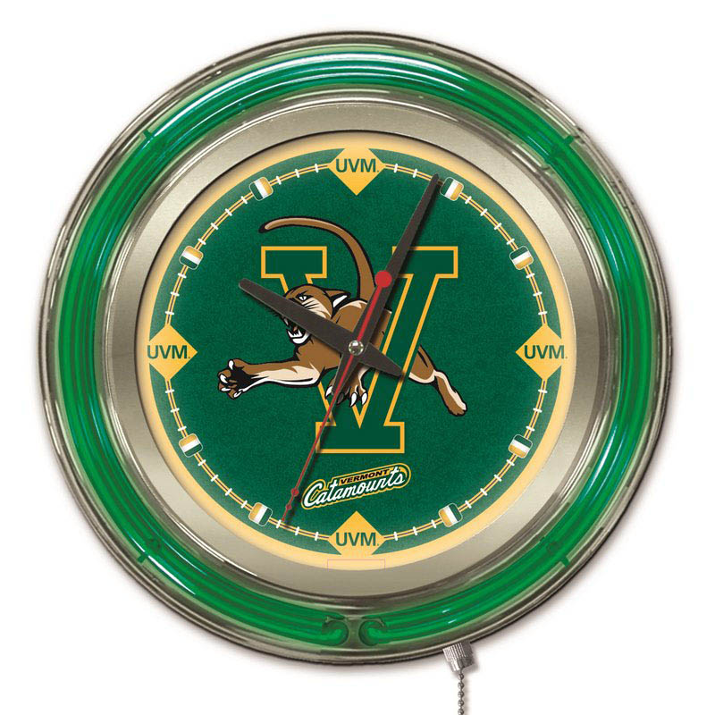 inch Vermont Neon Clock