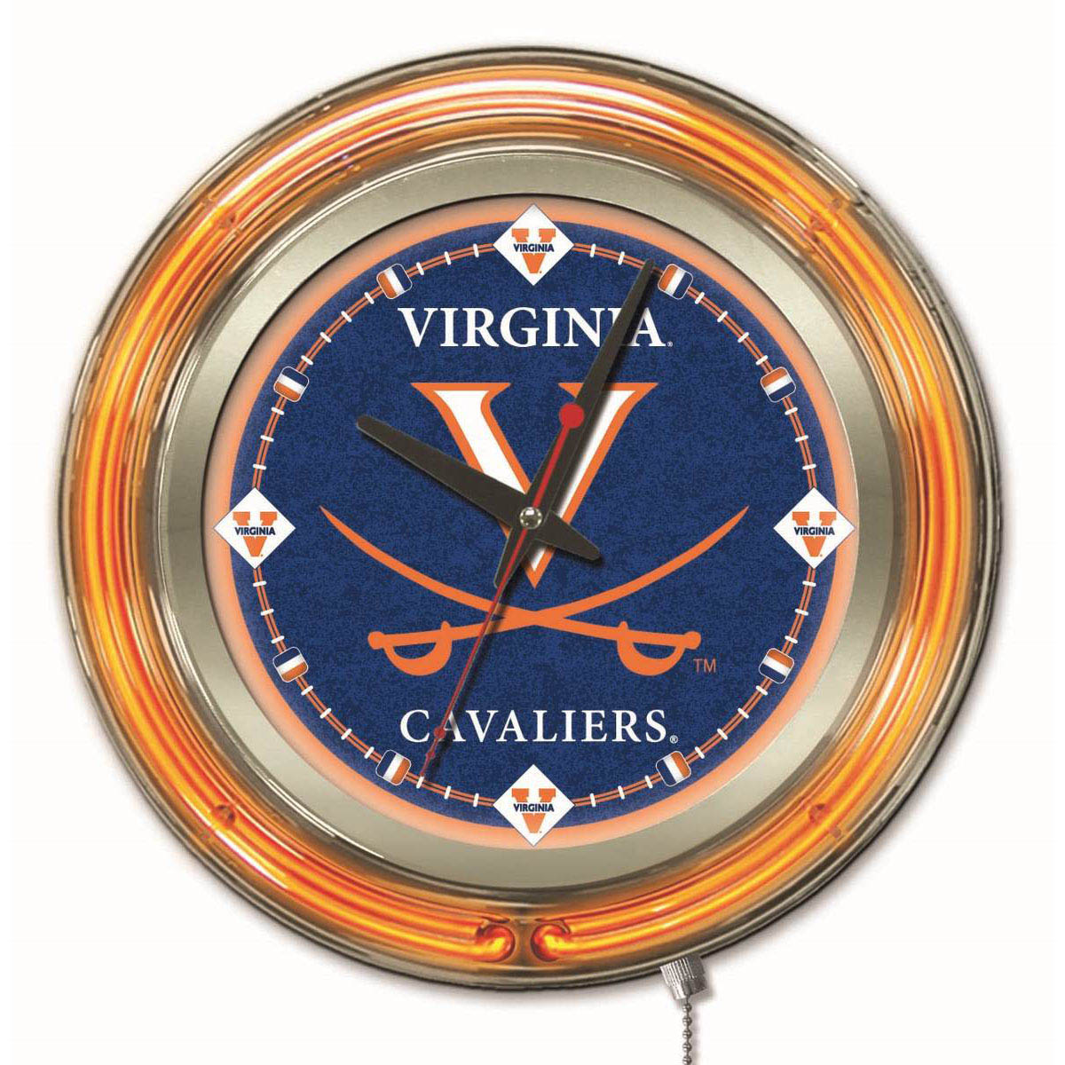 inch Virginia Neon Clock