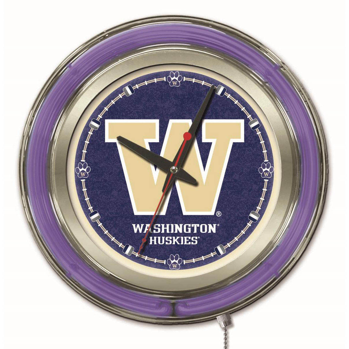 inch Washington Neon Clock