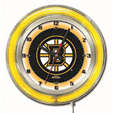 19 inch Boston Bruins Neon Clock