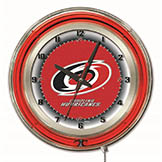 19 inch Carolina Hurricanes Neon Clock