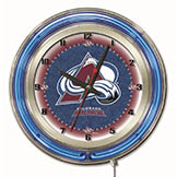 19 inch Colorado Avalanche Neon Clock