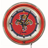 19 inch Florida Panthers Neon Clock