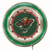 19 inch Minnesota Wild Neon Clock