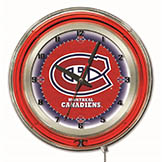 19 inch Montreal Canadiens Neon Clock