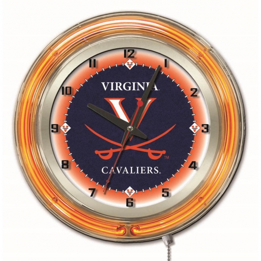 19 inch Virginia Neon Clock