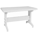 Sunrise 55 inch Resin Rectangular Table