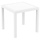 Orlando 31 inch Wickerlook Square Dining Table